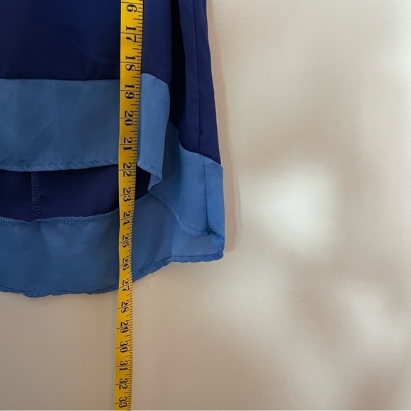 Tobi High Low Blue Tank Top Size XS NWOT - Picture 10 of 10